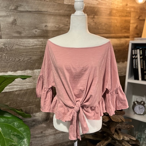 Mustard Seed Tops Mustard Seed Ruffled Top Poshmark